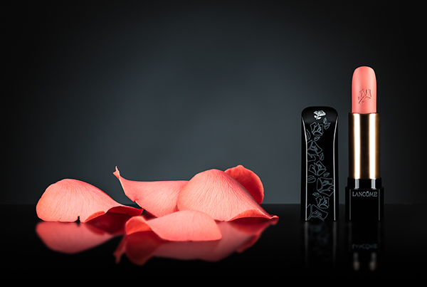 Lancome Lipstick with Rose Petals