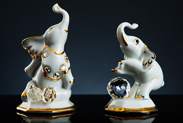 Porcelain Elephants